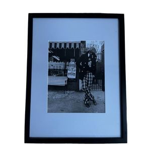 Man At The Market, Russell K. Frederick, Alanzo, 2010 Black/White Photograph 17”